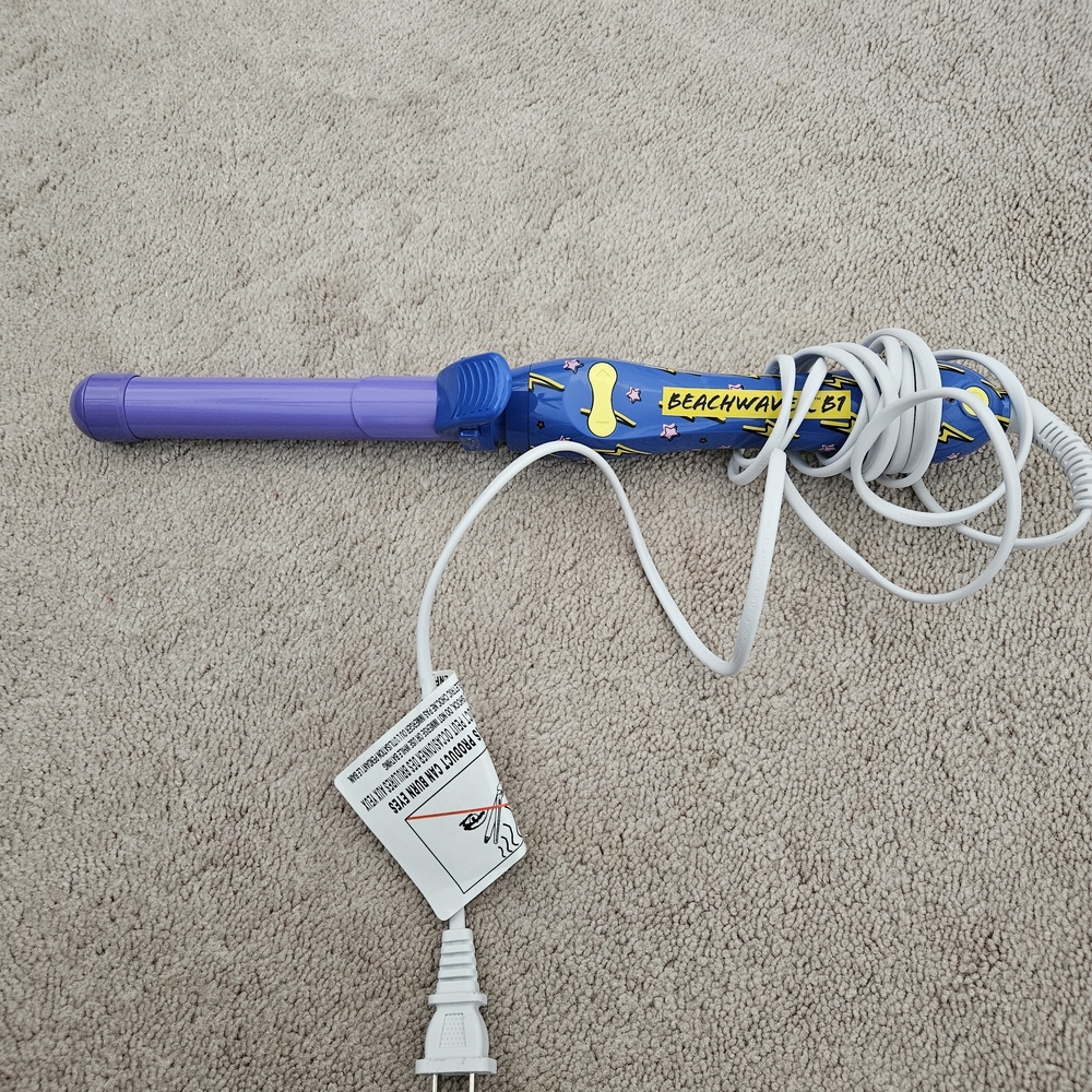 The Beachwaver Co. Purple and Blue Hair Curler